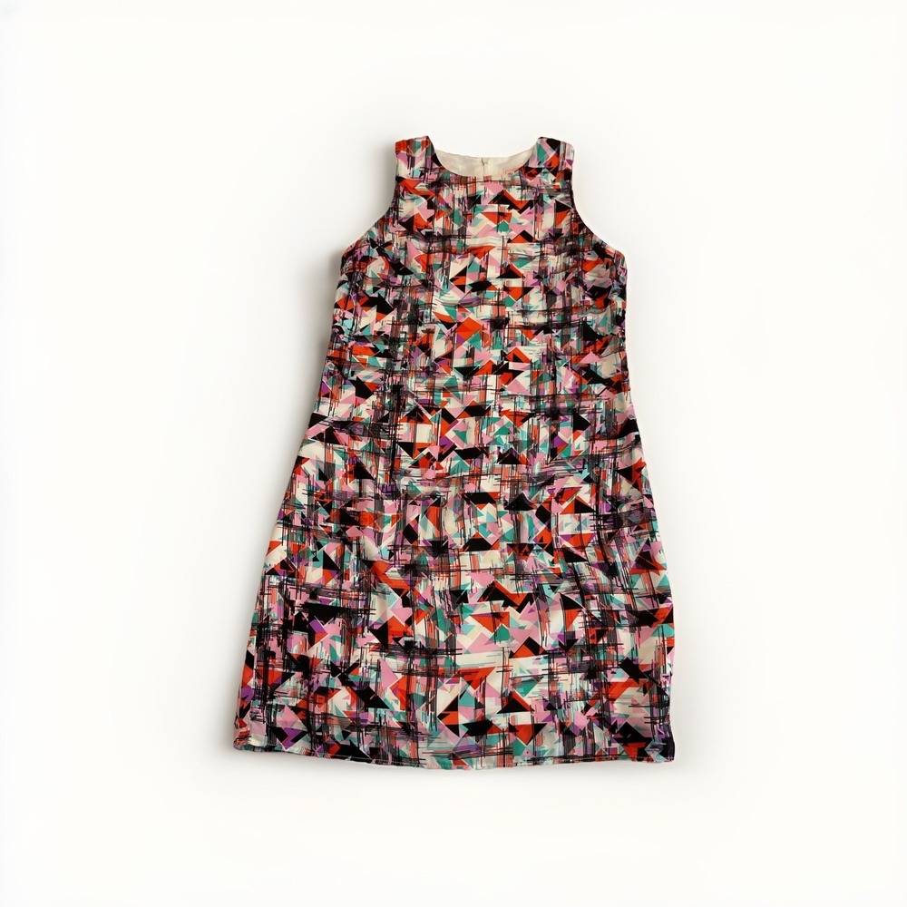 Love Ady Dress Geometrical Modern Era Multicolor Universe - Medium‎